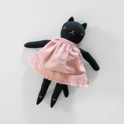 Summer Little Cat in Black by Polka Dot Club
