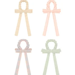 Summer Stripes Bow Scrunchies by Mimi & Lula