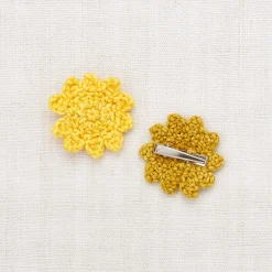 Sun Clip Set in Mango by Misha & Puff