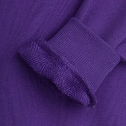 Sunday Embroidered Sweatshirt in Purple by Mini Rodini
