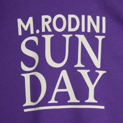 Sunday T Shirt in Purple by Mini Rodini