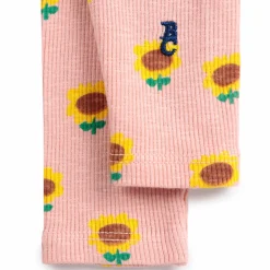 Sunflower All Over Baby Leggings by Bobo Choses