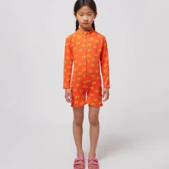 Sunflower All Over Swim Overall by Bobo Choses