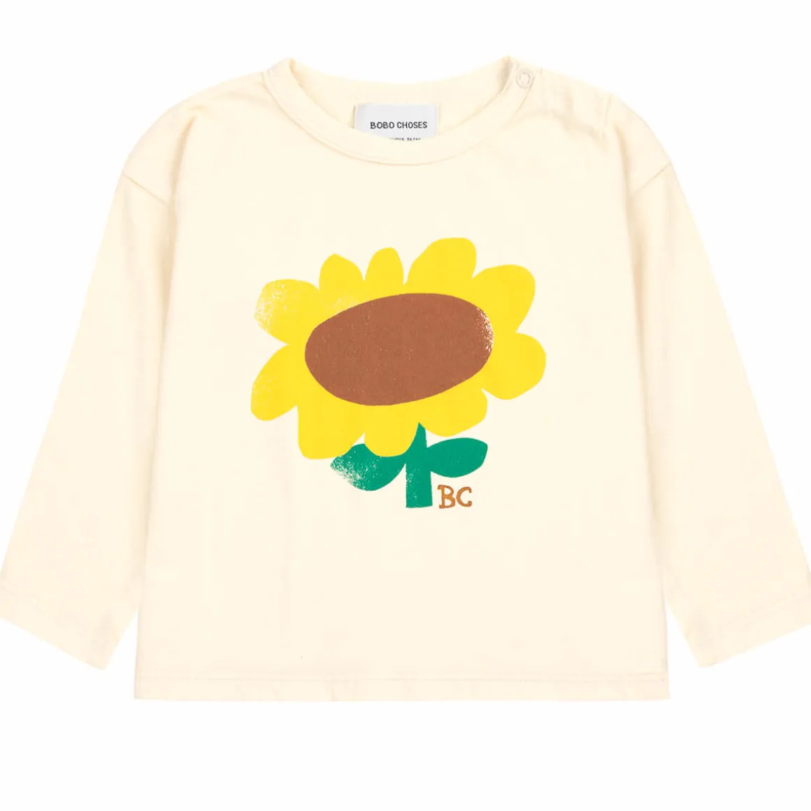 Sunflower Baby T-Shirt by Bobo Choses