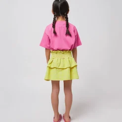 Sunflower T-Shirt in Fuchsia by Bobo Choses
