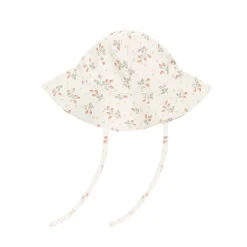 Sun Hat in Strawberries by Quincy Mae