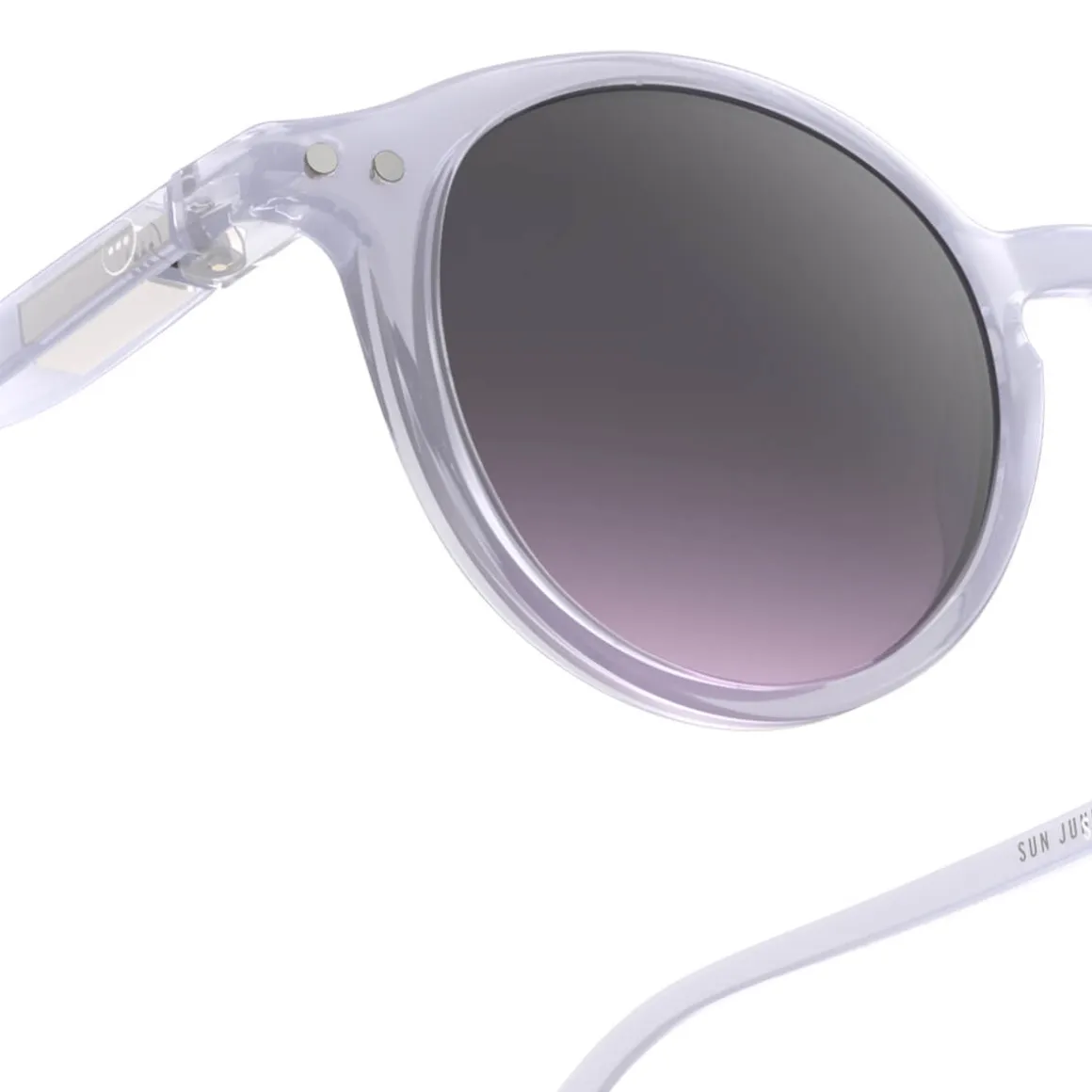 Sun Junior Sunglasses #D (5-10 Years) in Violet Dawn by Izipizi