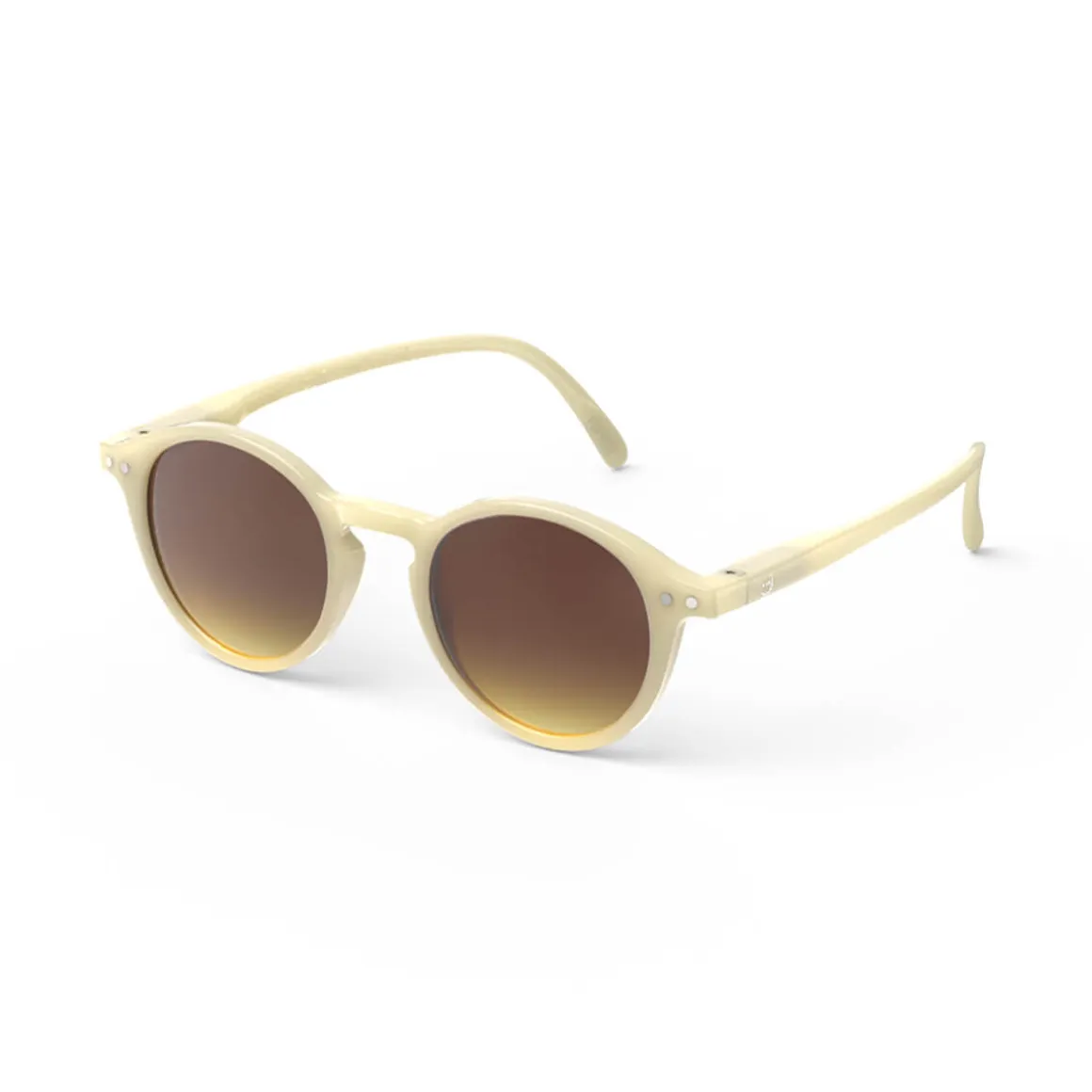 Sun Junior Sunglasses #D (5-10 Years) in Glossy Ivory by Izipizi