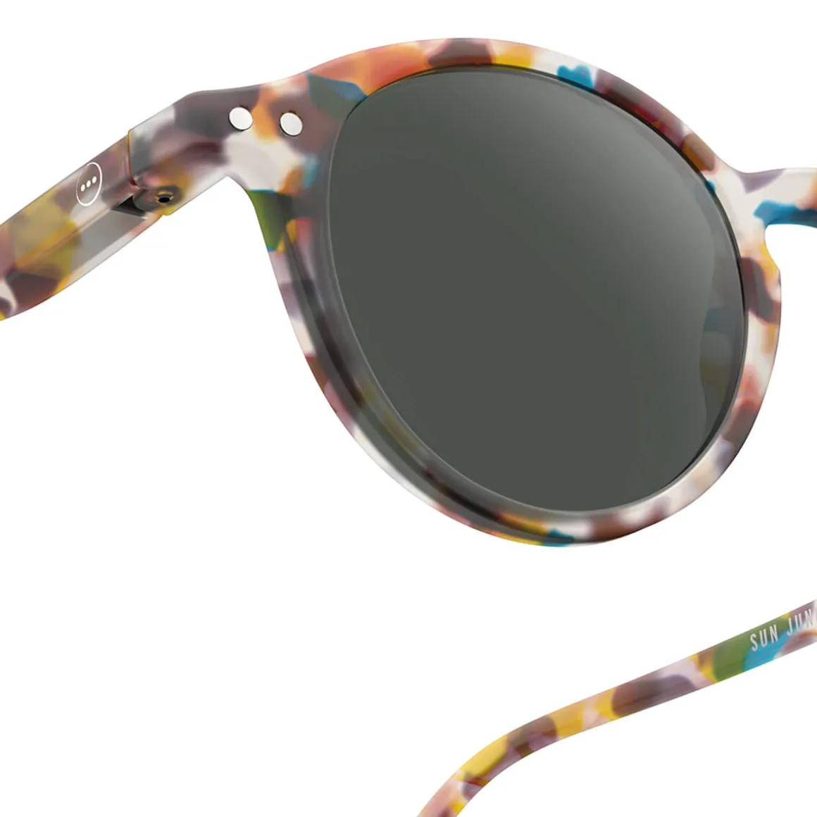 Sun Junior Sunglasses #D (5-10 Years) in Blue Tortoise by Izipizi