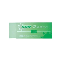 Sun Radar Colour Changing Eraser (Various Colours) by Seed Co. Ltd. Japan