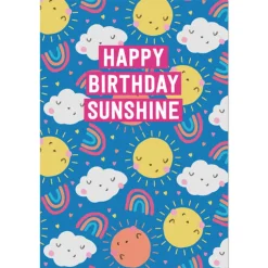 Sunshine Greetings Card by Mifkins