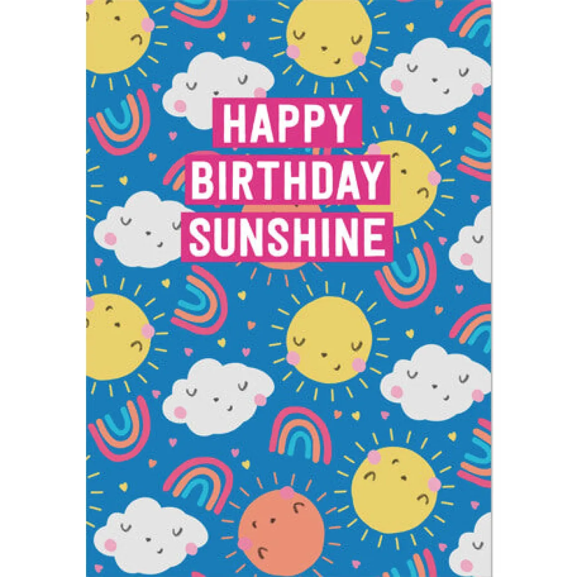 Sunshine Greetings Card by Mifkins