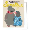 Sunshine Mama Greetings Card by Elizabeth Grubaugh