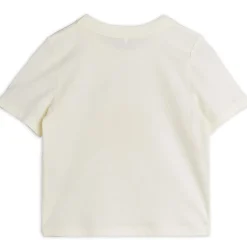 Sun Tee in Off White by Mini Rodini