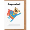 Superdad Greetings Card by Studio Boketto