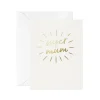 Super Mum Mini Greetings Card by Leah Quinn for Card Nest