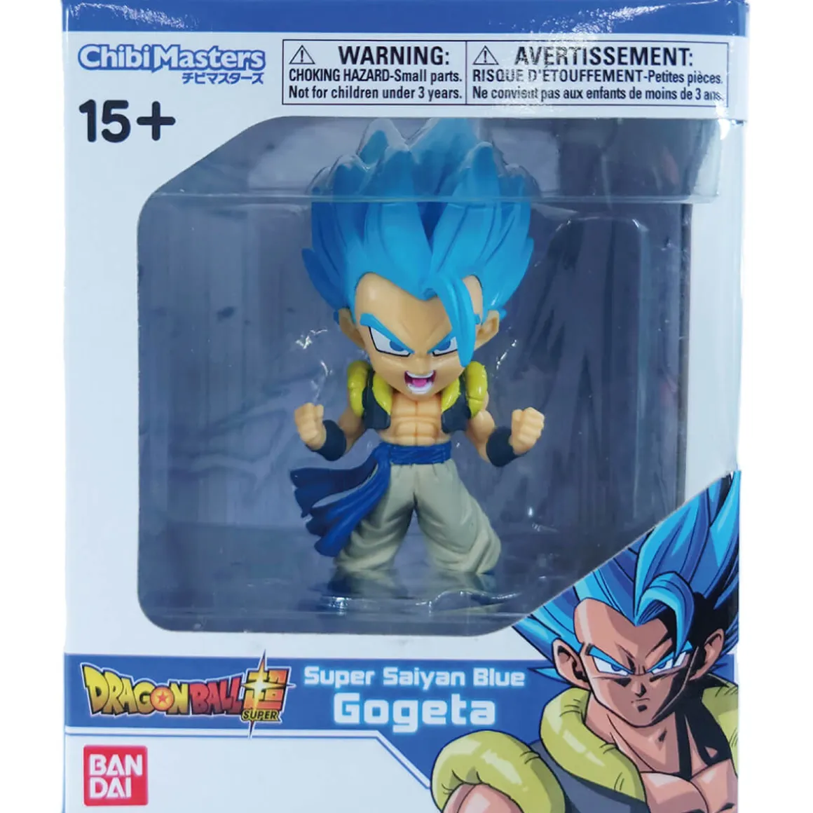 Super Saiyan Blue Gogeta Chibi Masters Dragon Ball (Wave 01) Collectable Figure by Bandai