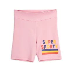 Super Sporty Bike Shorts in Pink by Mini Rodini