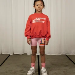 Super Sporty Bike Shorts in Pink by Mini Rodini