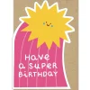 Superstar Birthday Greetings Card by Marylou Chalon for Stormy Knight