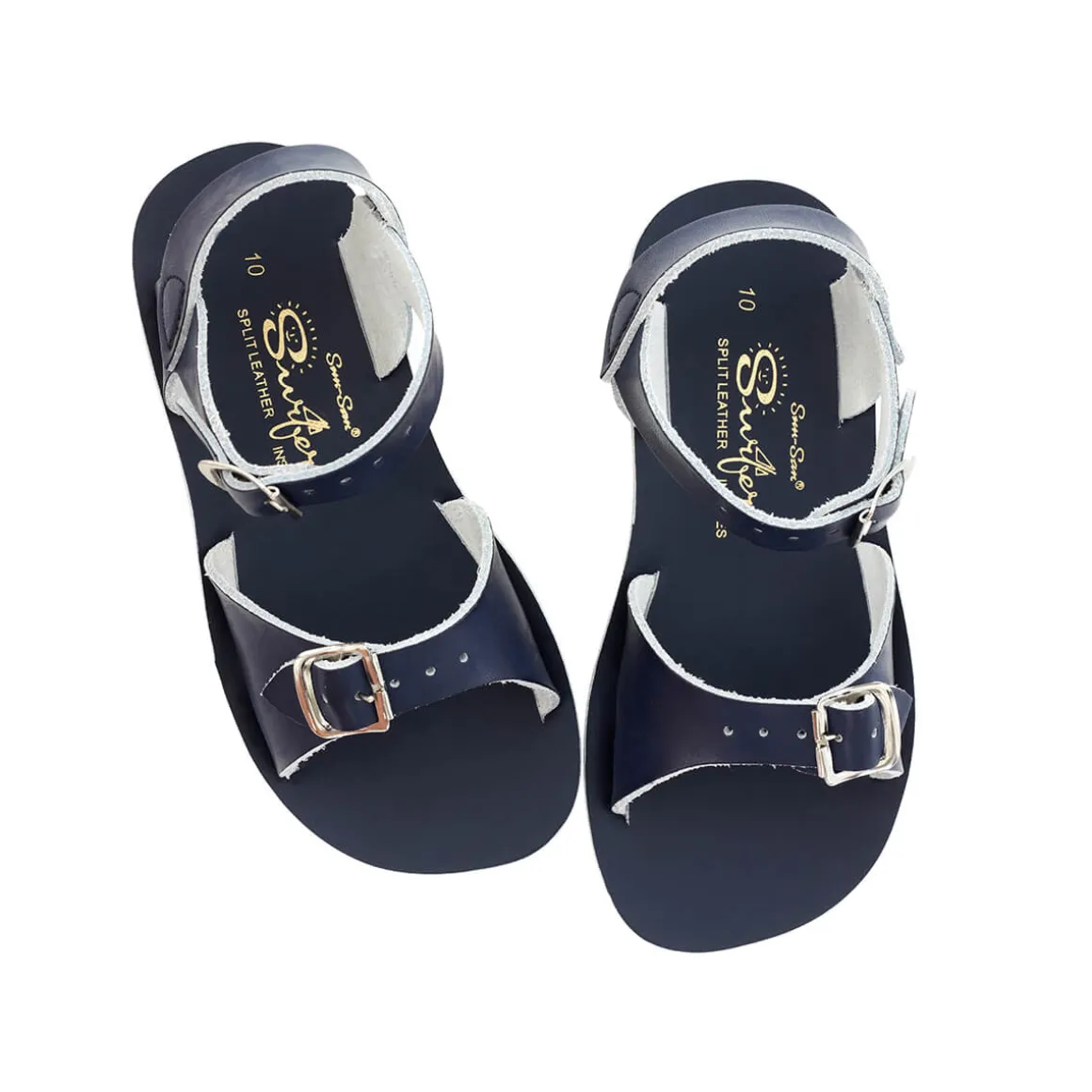 Surfer Sandals in Navy by Salt-Water