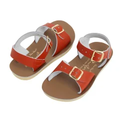 Surfer Sandals in Paprika by Salt-Water