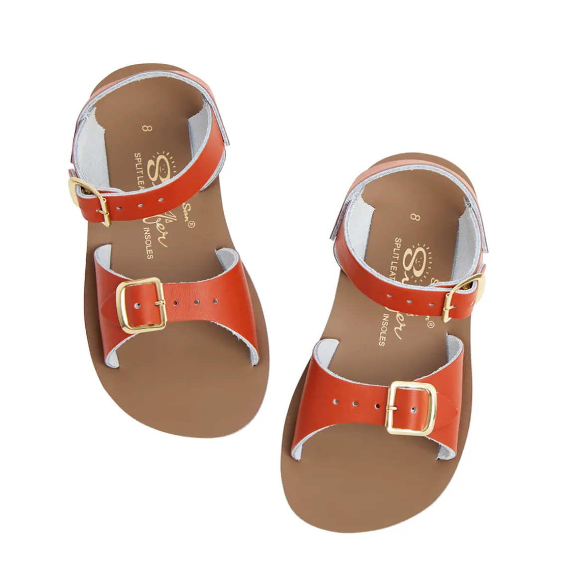 Surfer Sandals in Paprika by Salt-Water