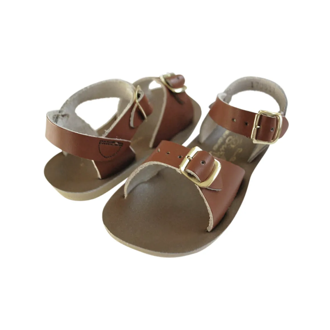 Surfer Sandals in Tan by Salt-Water