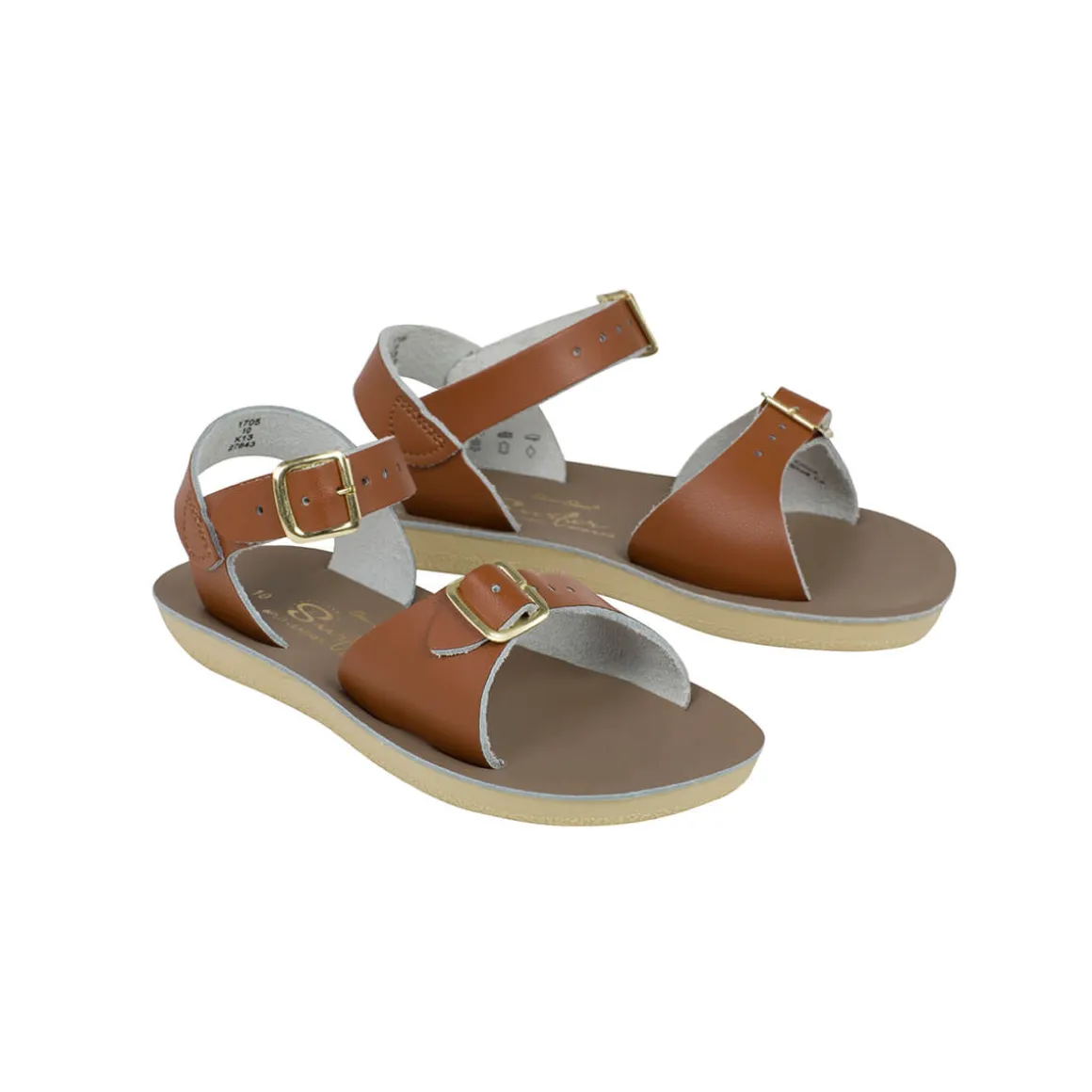 Surfer Sandals in Tan by Salt-Water