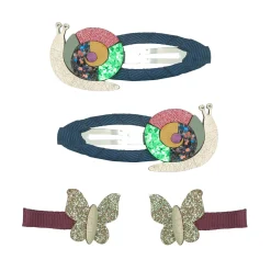 Suzie Snail Hair Clips by Mimi & Lula