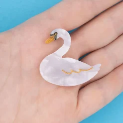 Swan Hair Clip by Coucou Suzette