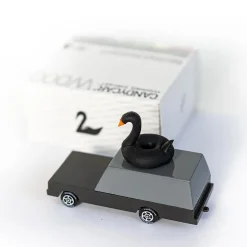 Swan Wagon Black Mini Candycar By Candylab Toys
