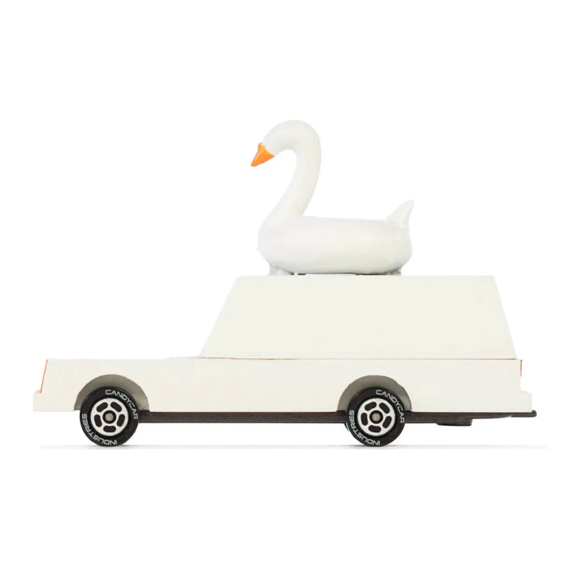 Swan Wagon White Mini Candycar By Candylab Toys