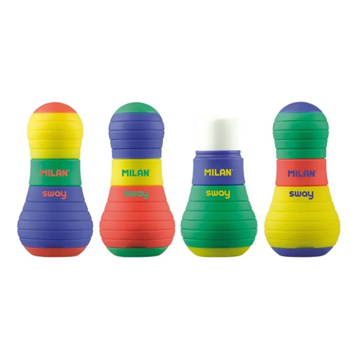 Sway Mix Sharpener And Eraser by Milan