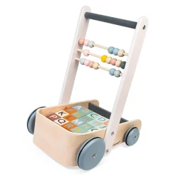 Sweet Cocoon Cart with ABC Blocks by Janod