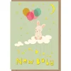 Sweet Dreams New Baby Greetings Card by Elena Essex for Earlybird Designs