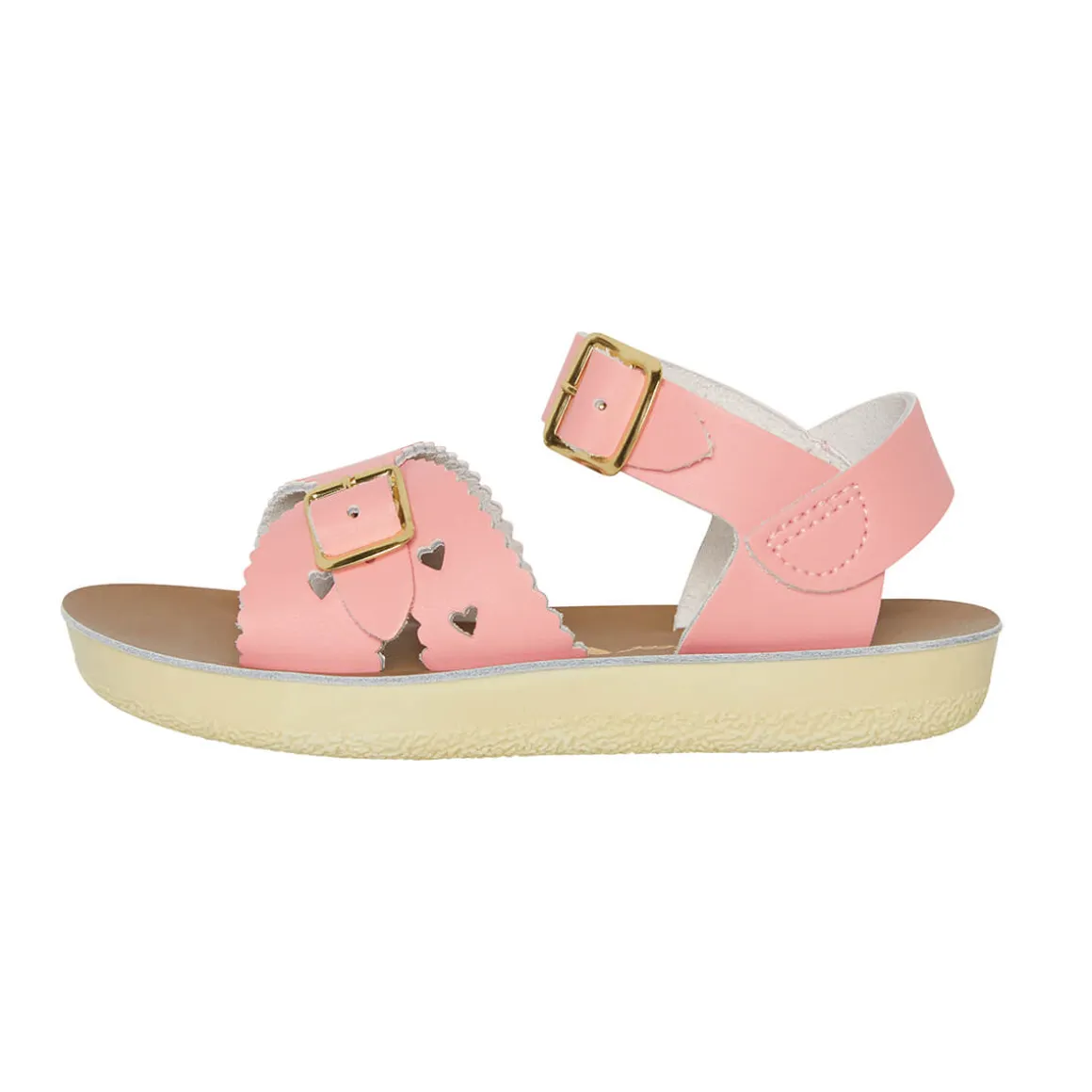 Sweetheart Sandals in Pink by Salt-Water