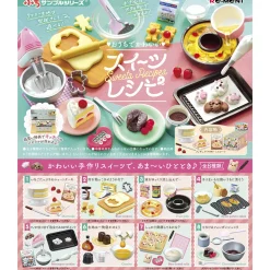 Sweets Recipes Home Baking Blind Box by Re-Ment Japan