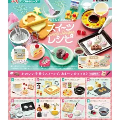 Sweets Recipes Home Baking Blind Box by Re-Ment Japan