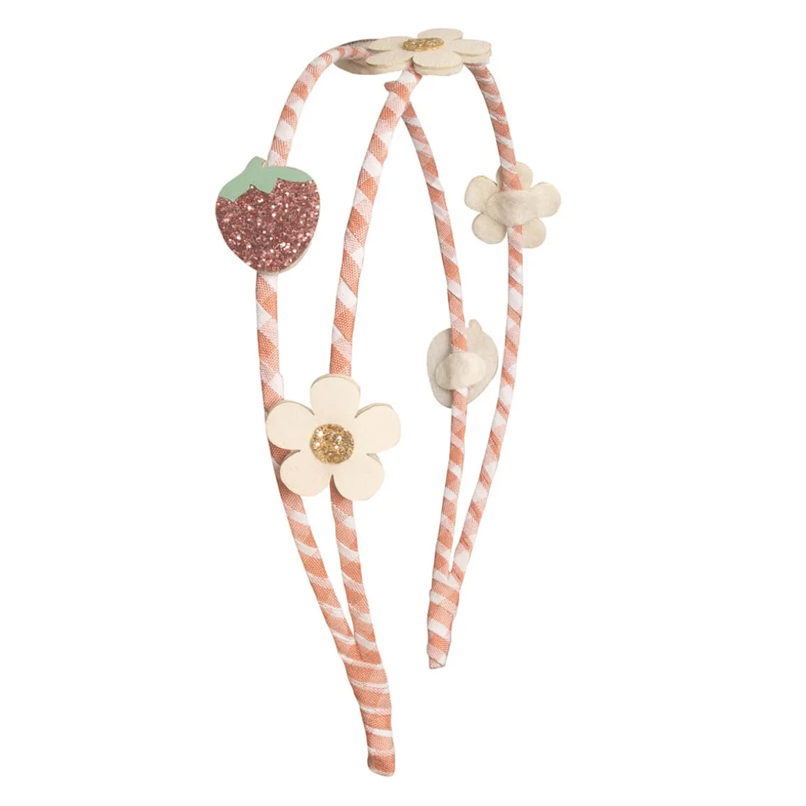 Sweet Strawberry Double Headband by Rockahula