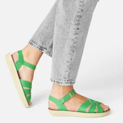 Swimmer Adult Sandals in Kelly Green by Salt-Water