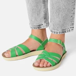 Swimmer Adult Sandals in Kelly Green by Salt-Water