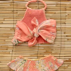 Swimsuit in Marguerite Print by Bonjour