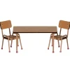 Table And Chairs for Mouse in Dark Powder by Maileg
