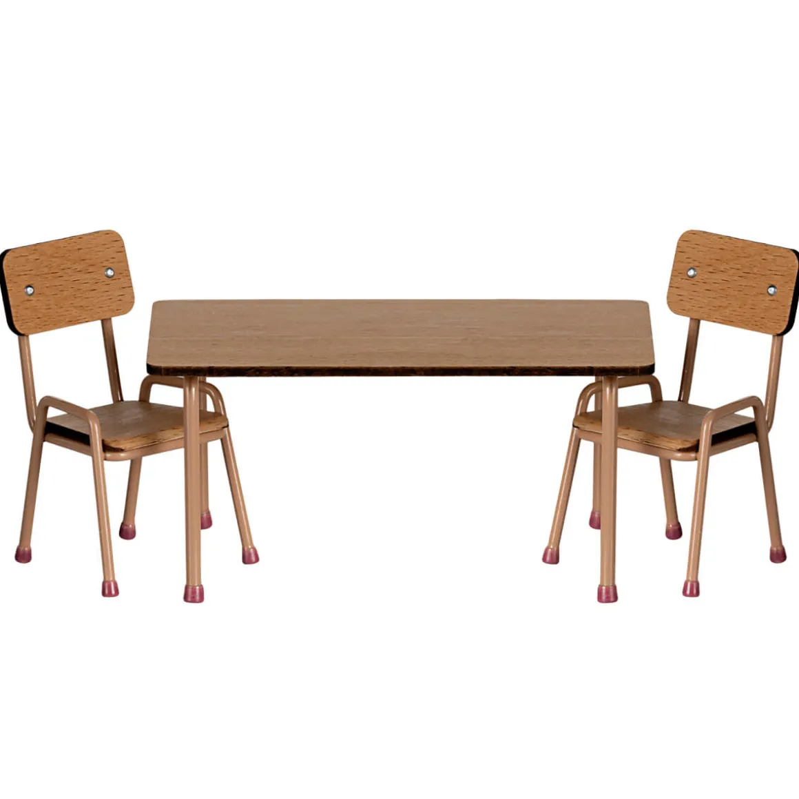 Table And Chairs for Mouse in Dark Powder by Maileg