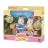 Tandem Cycling Set Husky Sister and Brother by Sylvanian Families