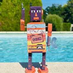 Tape Bot Wind Up Tin Robot (Limited Edition) by Mr & Mrs Tin