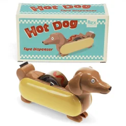Tape Dispenser Hot Dog (with roll of tape) by Rex London
