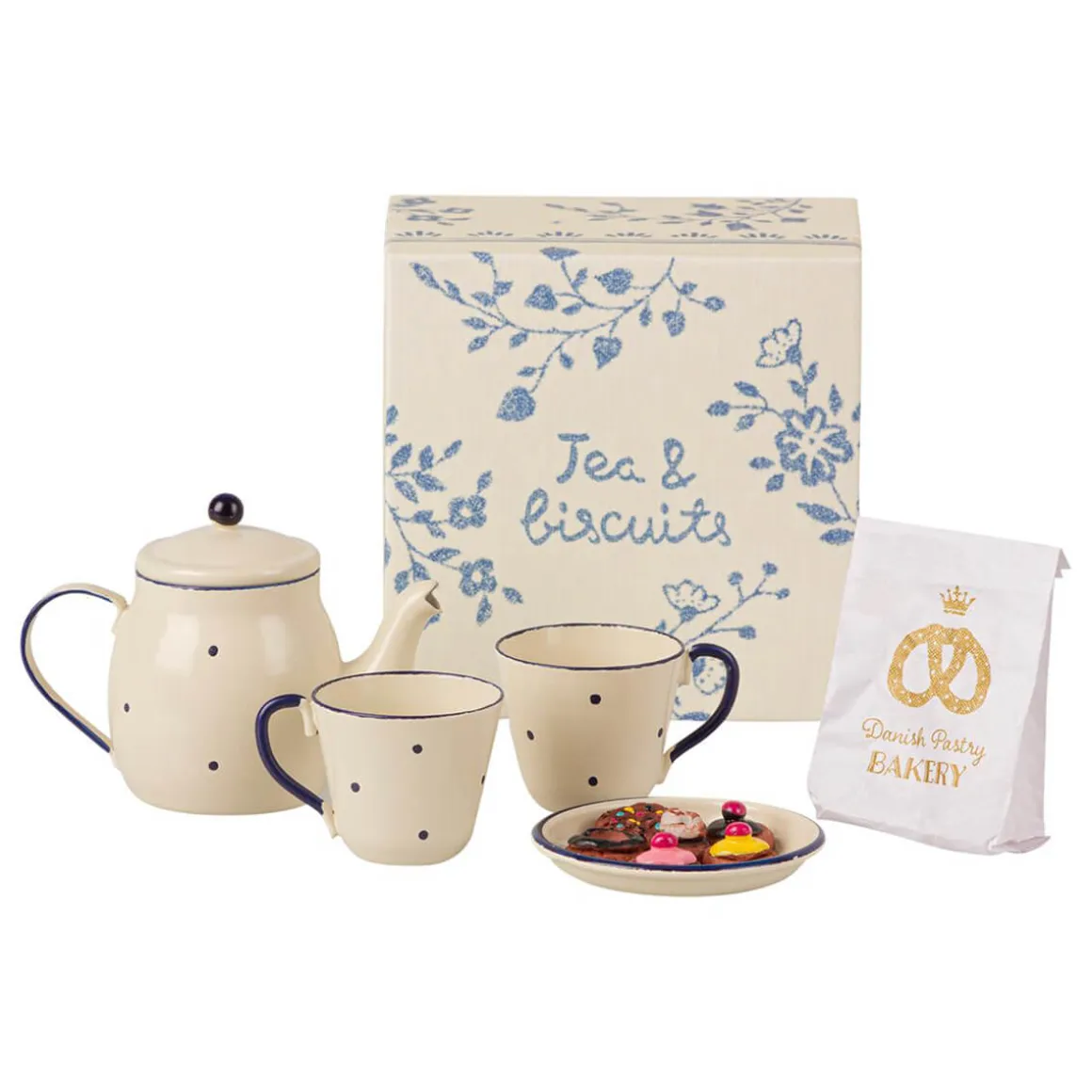 Tea And Biscuits For Two Set by Maileg