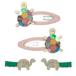 Technicolour Tortoise Clic Clac Hair Clips by Mimi & Lula